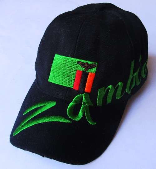Collectable Zambia Flag Cap