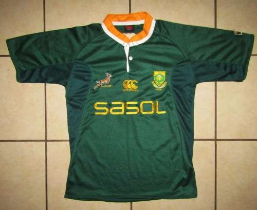 Old Canterbury Springbok Rugby Jersey - Small Size