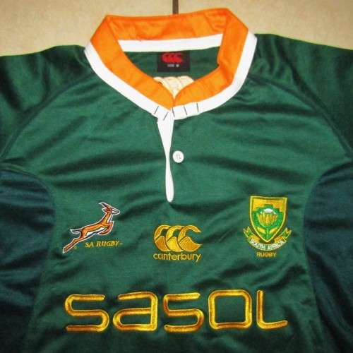 Old Canterbury Springbok Rugby Jersey - Small Size