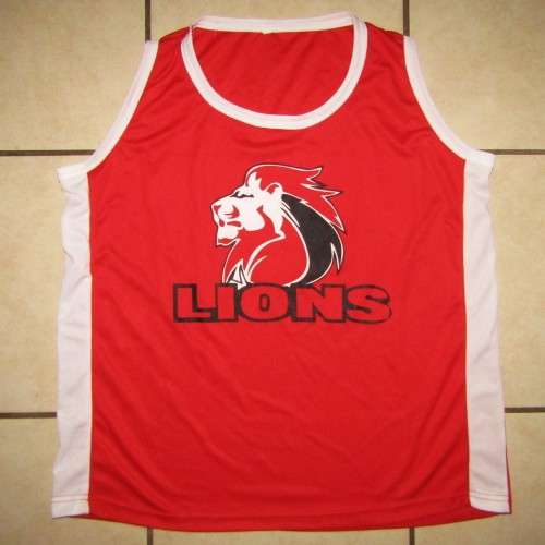 Lions Rugby Training Vest - Large Size