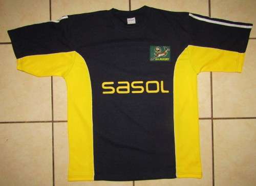 Sasol Springbok Rugby Training Shirt - Large Size