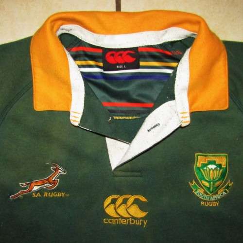 Old Canterbury Springbok Rugby Jersey - Large Size