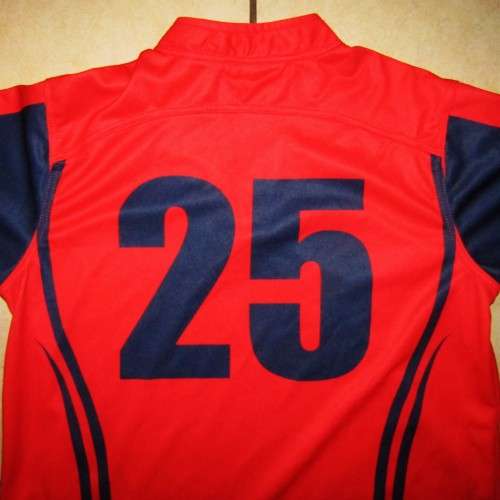 Old Valke Hoërskole Oos Number 25 Players Rugby Jersey