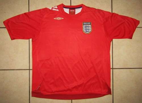 England Football Umbro Soccer Jersey - Size XXL