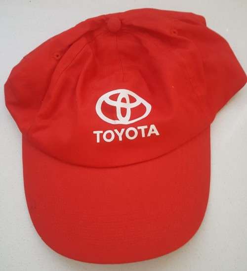 Red Toyota Motors Cap