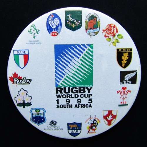 1995 Rugby World Cup Large Lapel Pin Badge