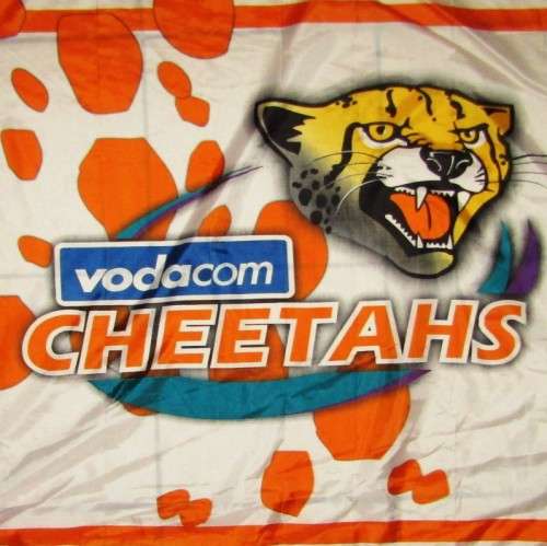 Large Vodacom Cheetahs Rugby Flag