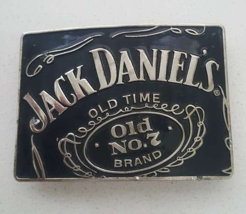 Genuine Jack Daniels Whiskey Belt Buckle