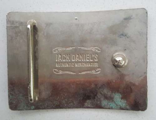 Genuine Jack Daniels Whiskey Belt Buckle