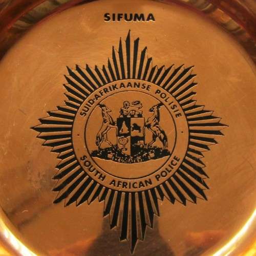 Old SA Police Sifuma Copper Ashtray