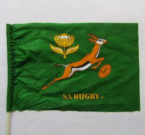 Small Springbok Rugby Flag