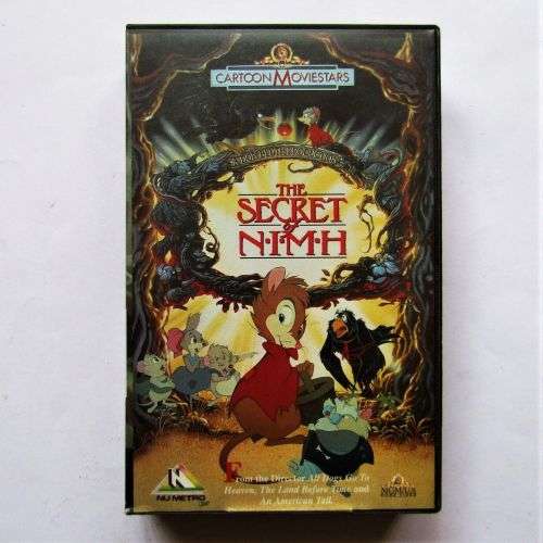 The Secret of NIMH - Animation VHS Tape (1996)