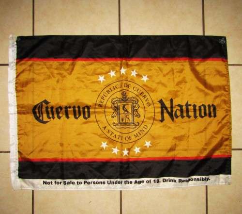 Cuervo Nation Tequila Flag
