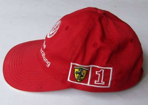 Old Michael Schumacher Ferrari Motorsport Cap