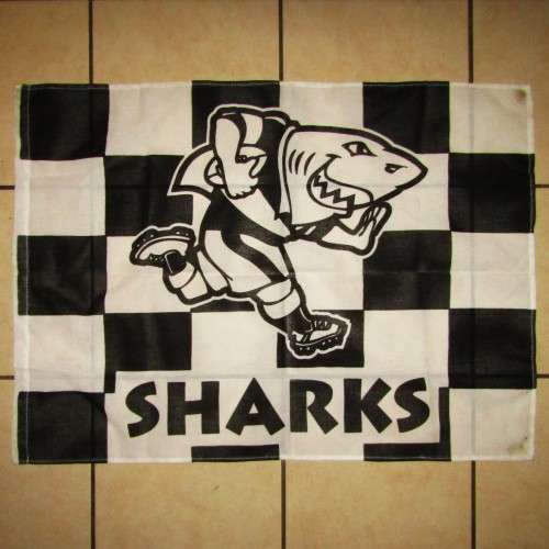 Old Sharks Rugby Flag