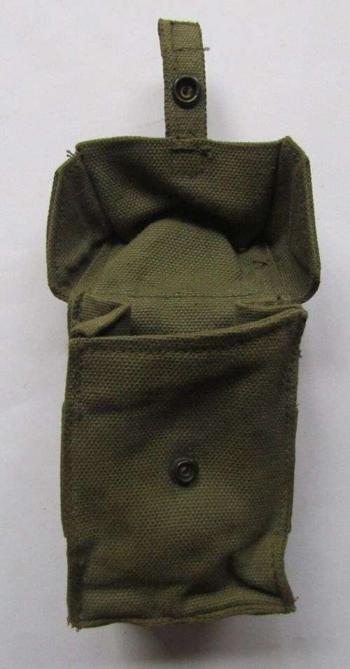 Pair of SADF Border War R1 Rifle Magazine Ammo Pouches