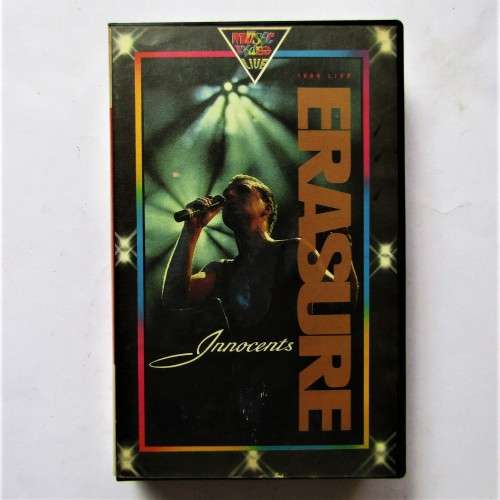 Erasure - Innocents - VHS Video Tape (1988)