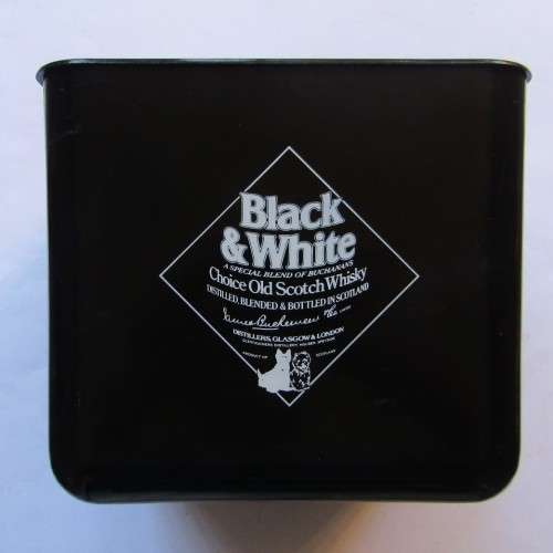 Old Black & White Scotch Whisky Ice Bucket