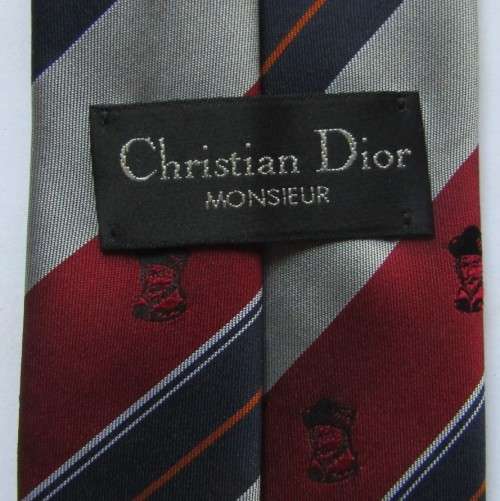 Richelieu Brandy Neck Tie by Christian Dior