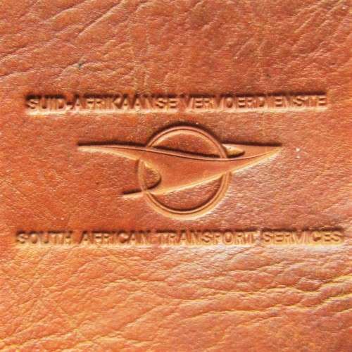 Old SA Railways Transport Services Satchel Case