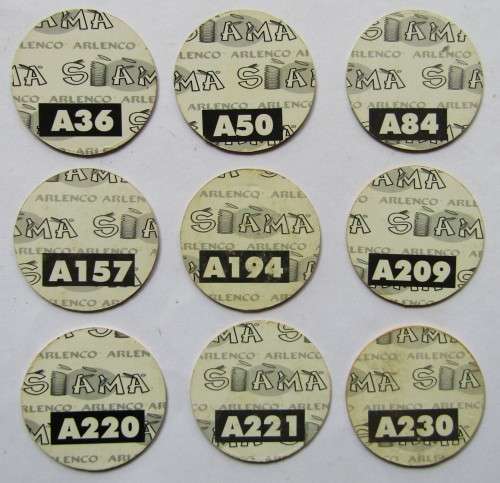 Lot of 9 Rugby Tazo Slamas from the 90`s