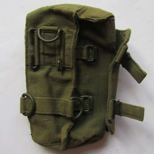Old Rhodesia Army Webbing Radio Pouch