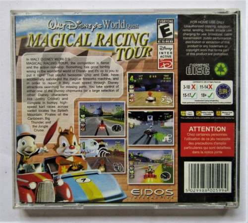Walt Disney World Quest: Magical Racing Tour - PC Game