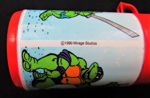 1990 Teenage Mutant Ninja Turtles Thermos Flask