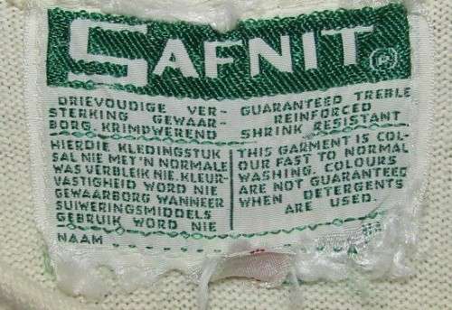 Old Safnit Athletic Vest