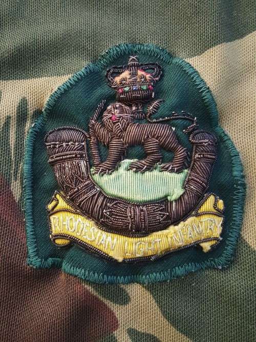 Old Rhodesian Light Infantry Camo Tracksuit Jacket and Pants