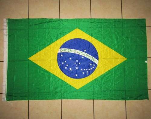 Large Brazil Country Flag