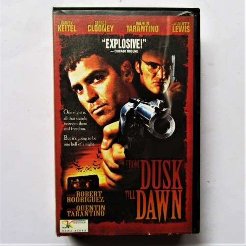 From Dusk Till Dawn - George Clooney - Horror VHS Tape (1996)
