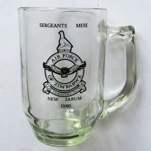 1980 Zimbabwe Air Force Beer Mug