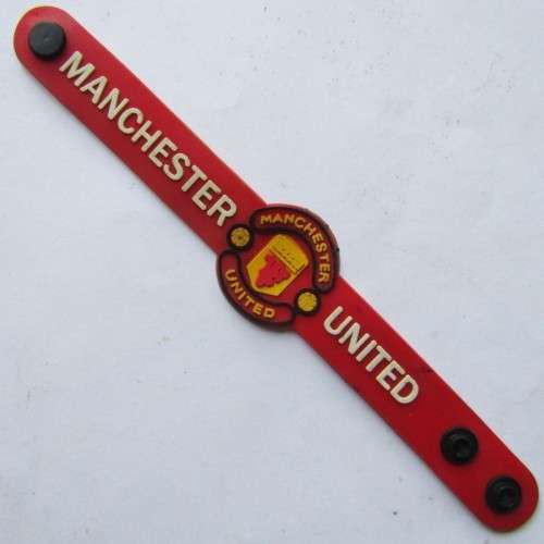 Manchester United Football Rubber Wrist Band