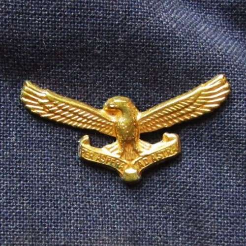 Old SAAF Blue Side Cap with Badge