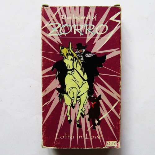 The Legend of Zorro - Animated Series VHS Tape (1996)