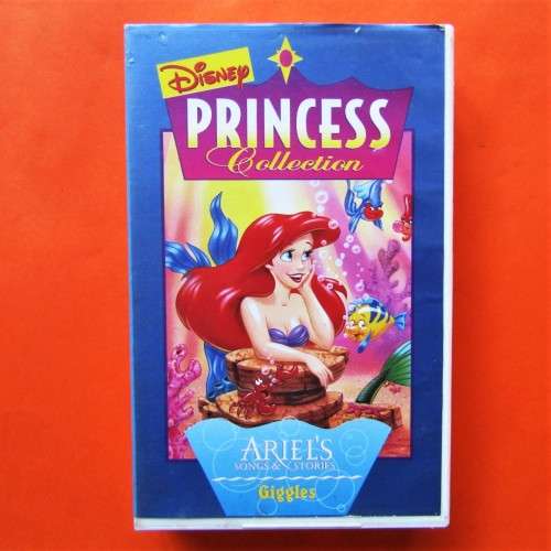 Ariel`s Song & Stories: Giggles - Disney Princess Collection VHS Tape (1996)