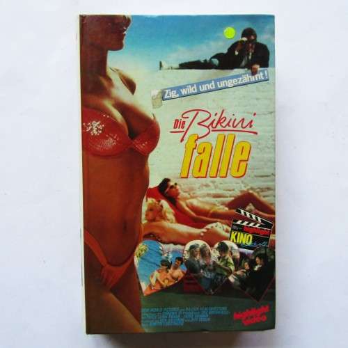 Die Bikini Falle - Tricia Leigh Fisher - German Comedy VHS Tape