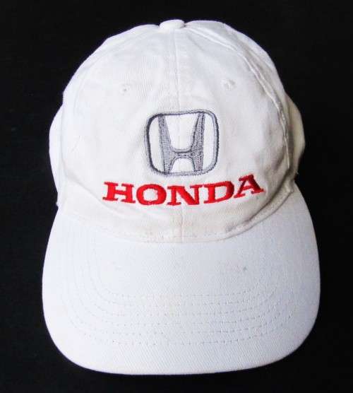 White Honda Motors Cap