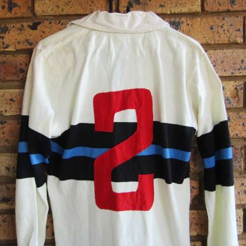 Old Safnit Long Sleeve Number 2 Players Rugby Jersey
