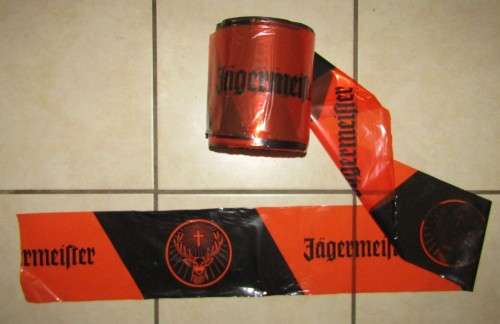 Large Roll of Jägermeister Hazard Tape