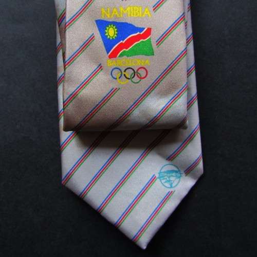 1992 Barcelona Olympic Games Team Namibia Neck Tie