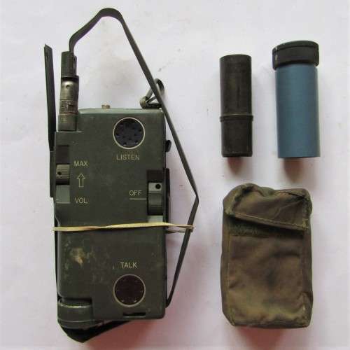 Old SAAF Pilots Emergency Radio with Battery Pack