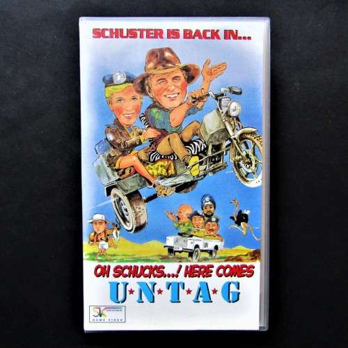 Oh Schucks! Here Comes Untag - Leon Schuster - Comedy VHS Tape (1990)
