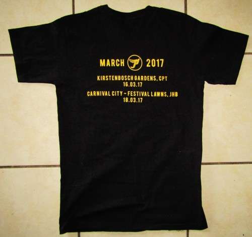 2017 Pixies South Africa Tour T-Shirt
