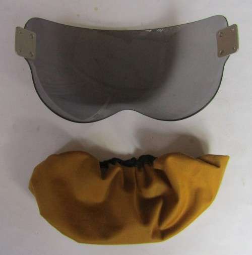 SAAF Pilots Helmet Visor with Pouch