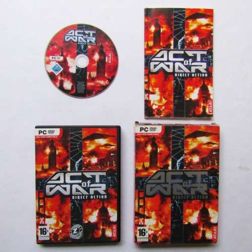 Act of War: Direct Action - Box PC Game (2005)