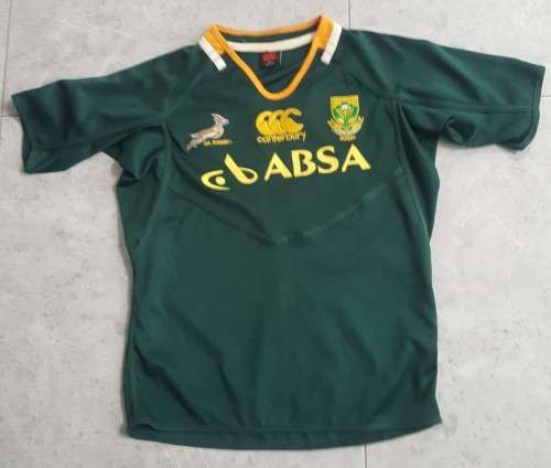 Old SA Springbok Rugby Jersey - Small Size