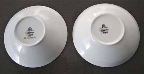 2 Old SAA Airways Flying Springbok Peanut Snack Dishes
