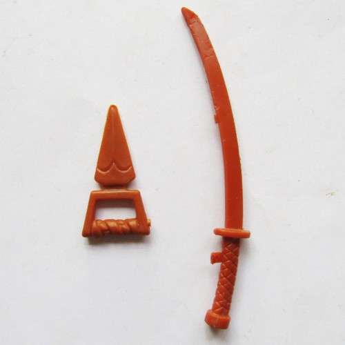 1989 Teenage Mutant Ninja Turtles - Usagi Yojimbo Katana and Fist Dagger